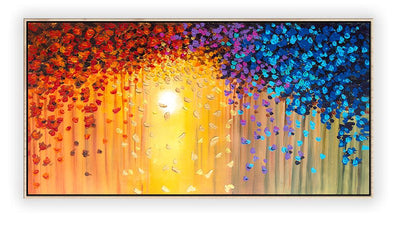 How to Start a Knife Flower Painting?